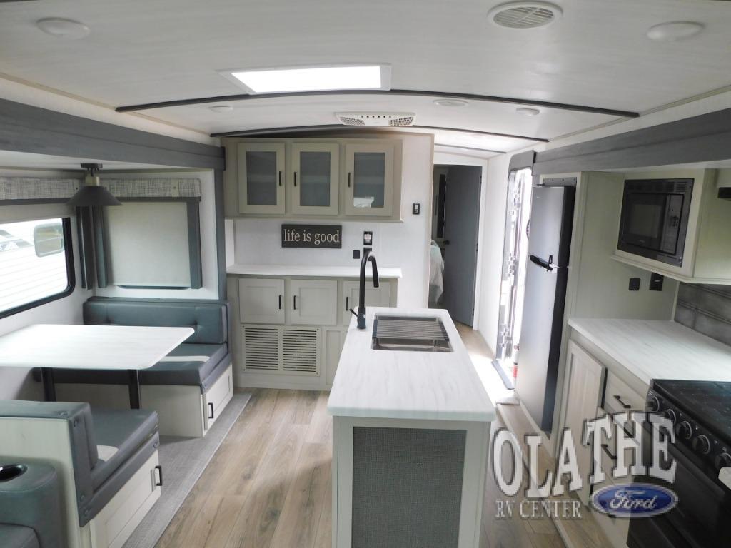 A photo of this 2023 Forest River Rv WILDWOOD HERITAGE GLEN