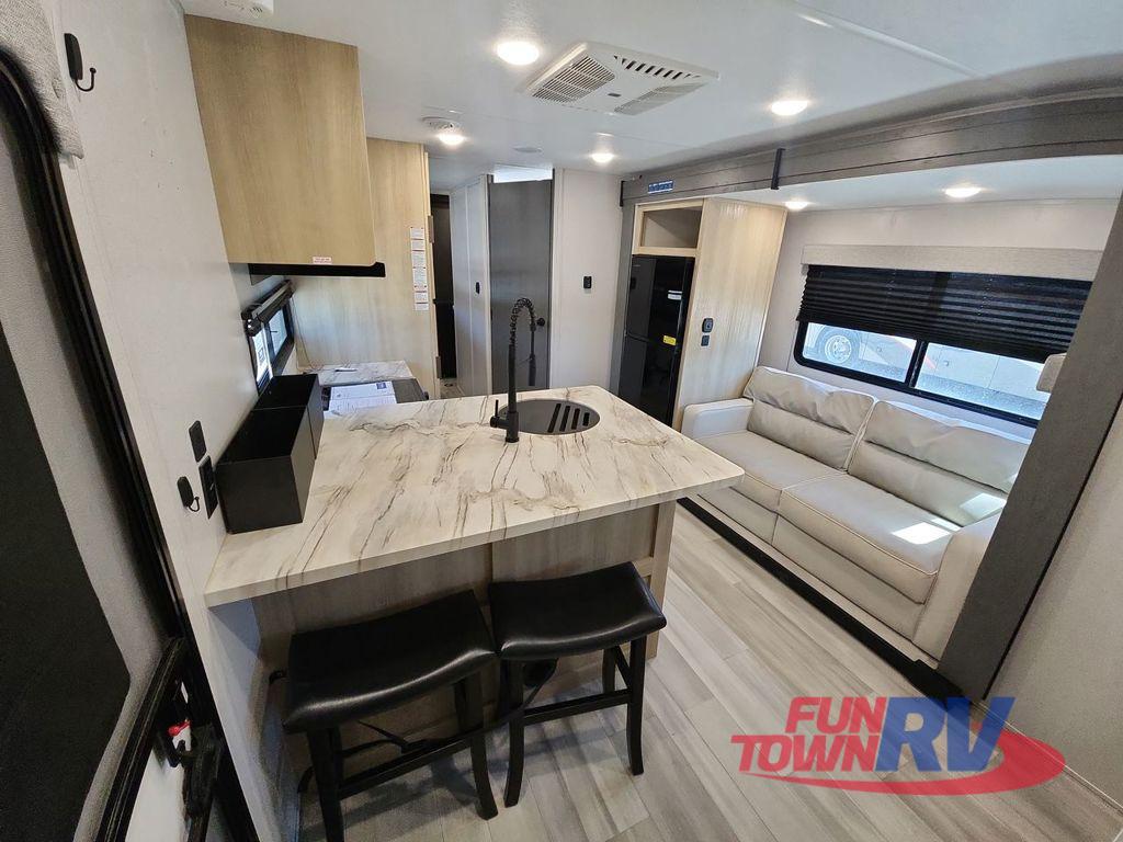 A photo of this 2023 Forest River RV Wildwood FSX 245VC