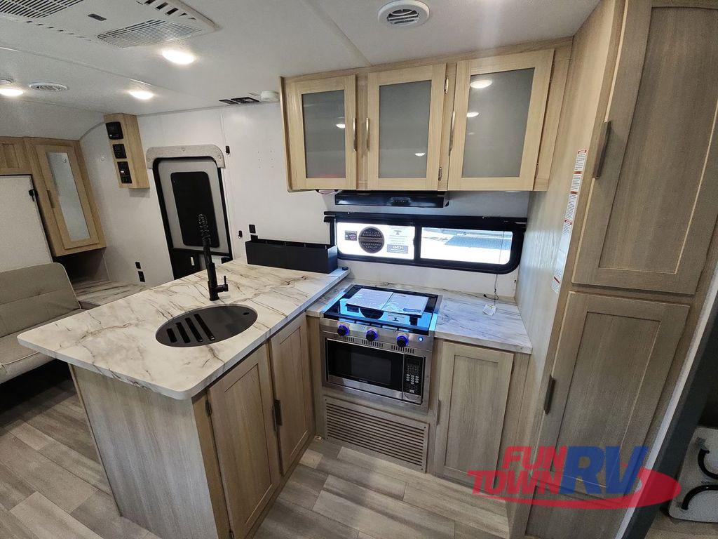 A photo of this 2023 Forest River RV Wildwood FSX 245VC