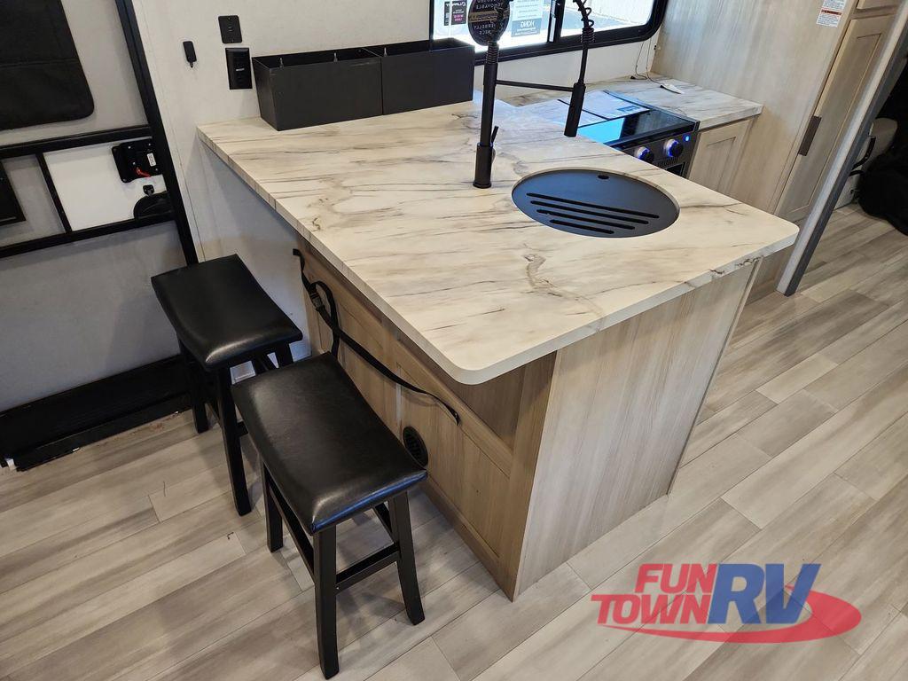A photo of this 2023 Forest River RV Wildwood FSX 245VC