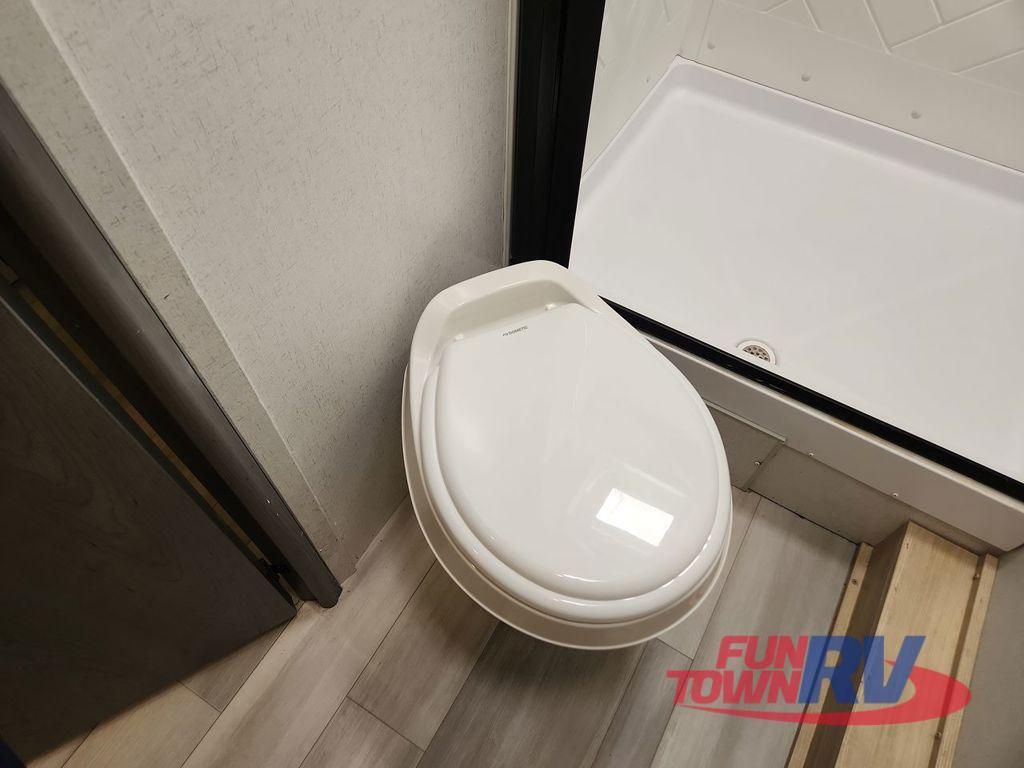 A photo of this 2023 Forest River RV Wildwood FSX 245VC