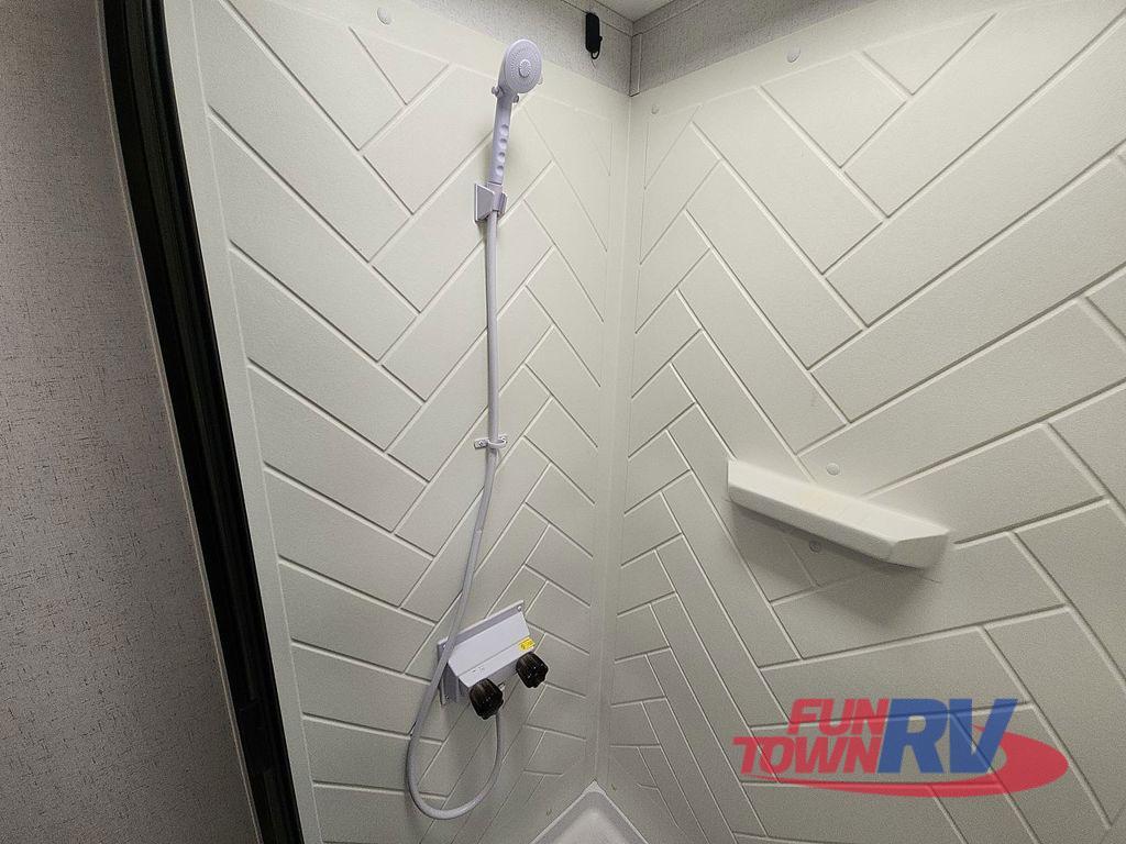 A photo of this 2023 Forest River RV Wildwood FSX 245VC