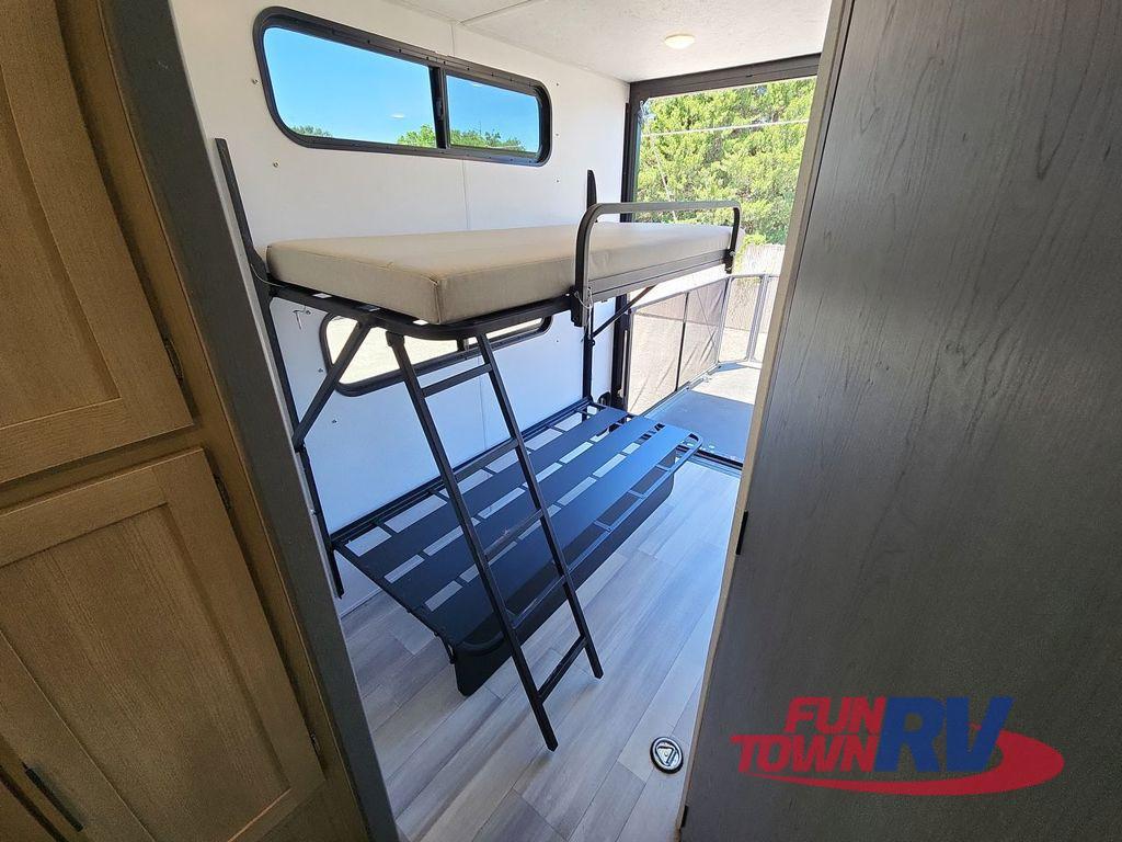 A photo of this 2023 Forest River RV Wildwood FSX 245VC