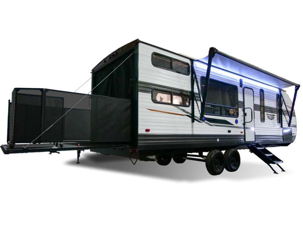 A photo of this 2023 Forest River RV Wildwood FSX 245VC