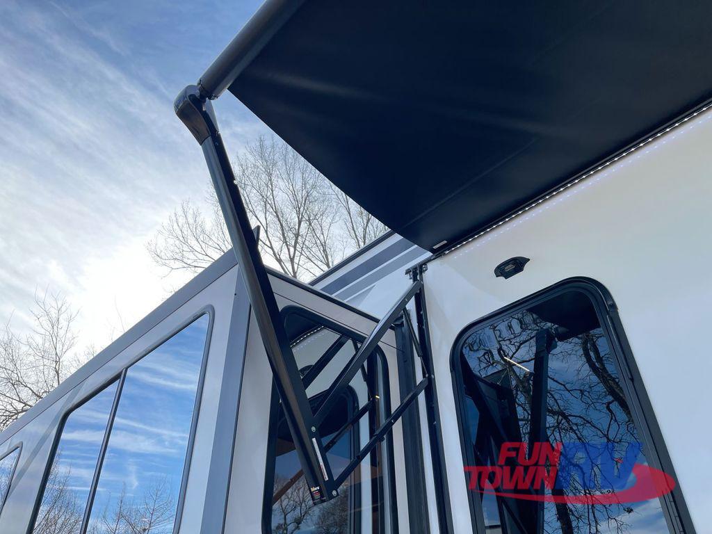 A photo of this 2025 Forest River RV Cherokee Arctic Wolf Suite 3800DECK