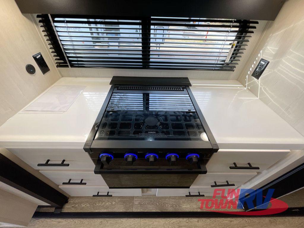A photo of this 2025 Forest River RV Cherokee Arctic Wolf Suite 3800DECK