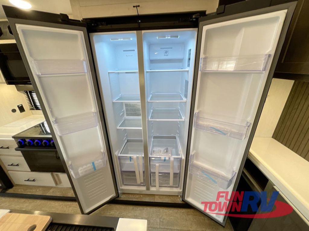 A photo of this 2025 Forest River RV Cherokee Arctic Wolf Suite 3800DECK