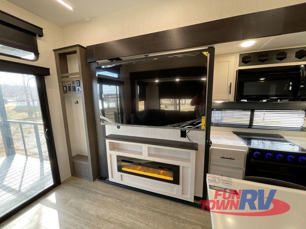 A photo of this 2025 Forest River RV Cherokee Arctic Wolf Suite 3800DECK