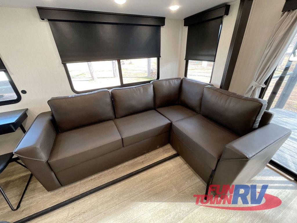 A photo of this 2025 Forest River RV Cherokee Arctic Wolf Suite 3800DECK