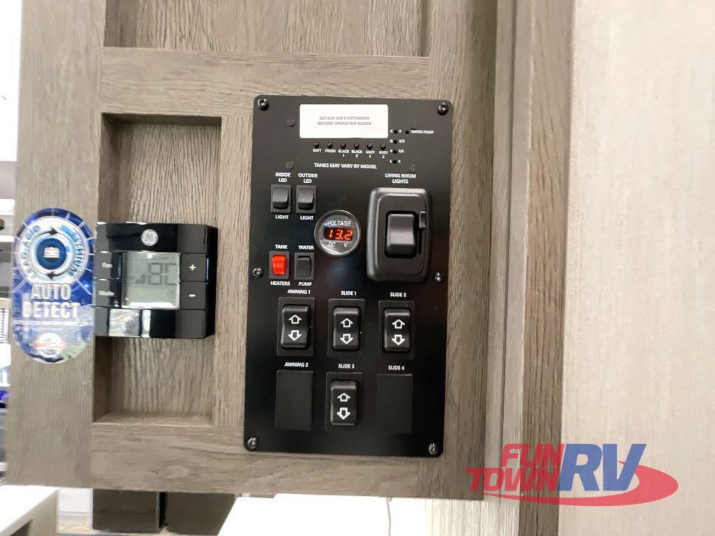 A photo of this 2025 Forest River RV Cherokee Arctic Wolf Suite 3800DECK