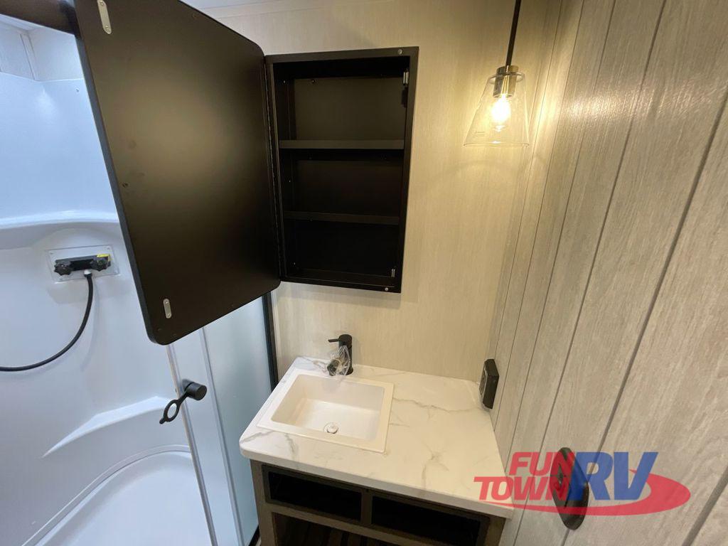 A photo of this 2025 Forest River RV Cherokee Arctic Wolf Suite 3800DECK