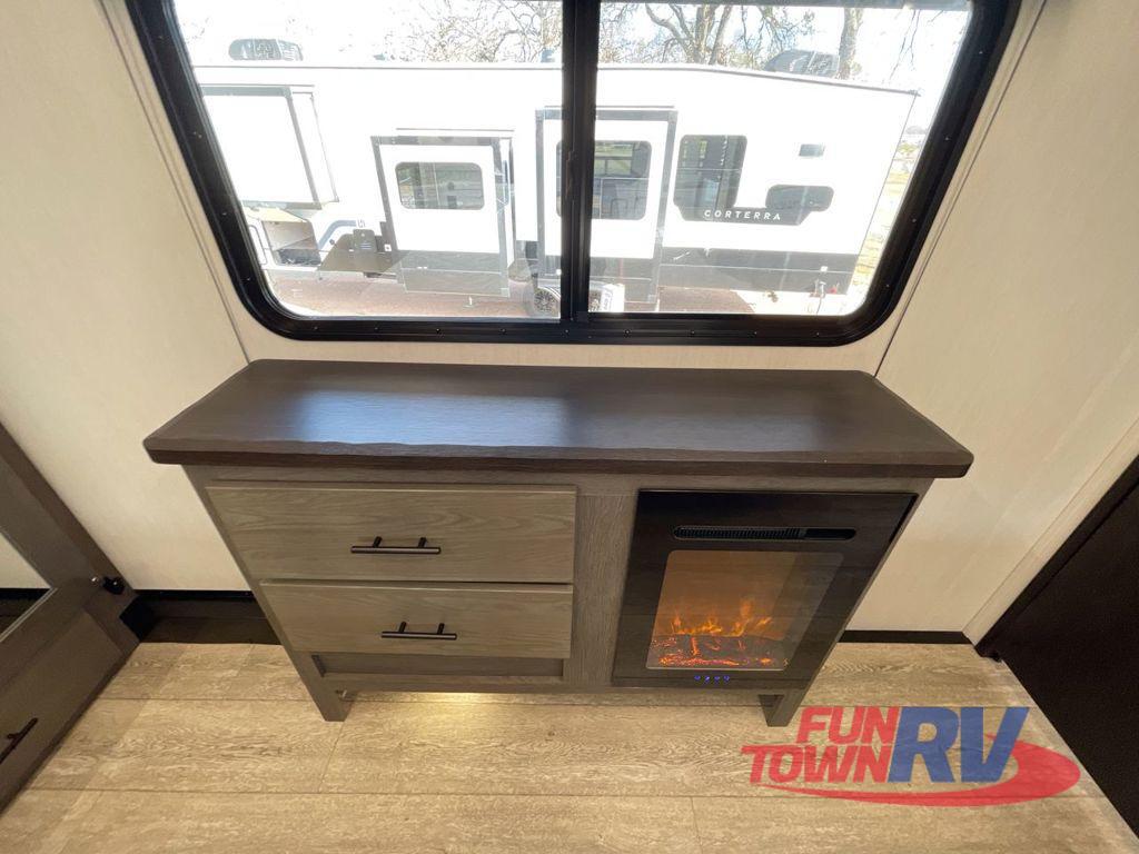 A photo of this 2025 Forest River RV Cherokee Arctic Wolf Suite 3800DECK