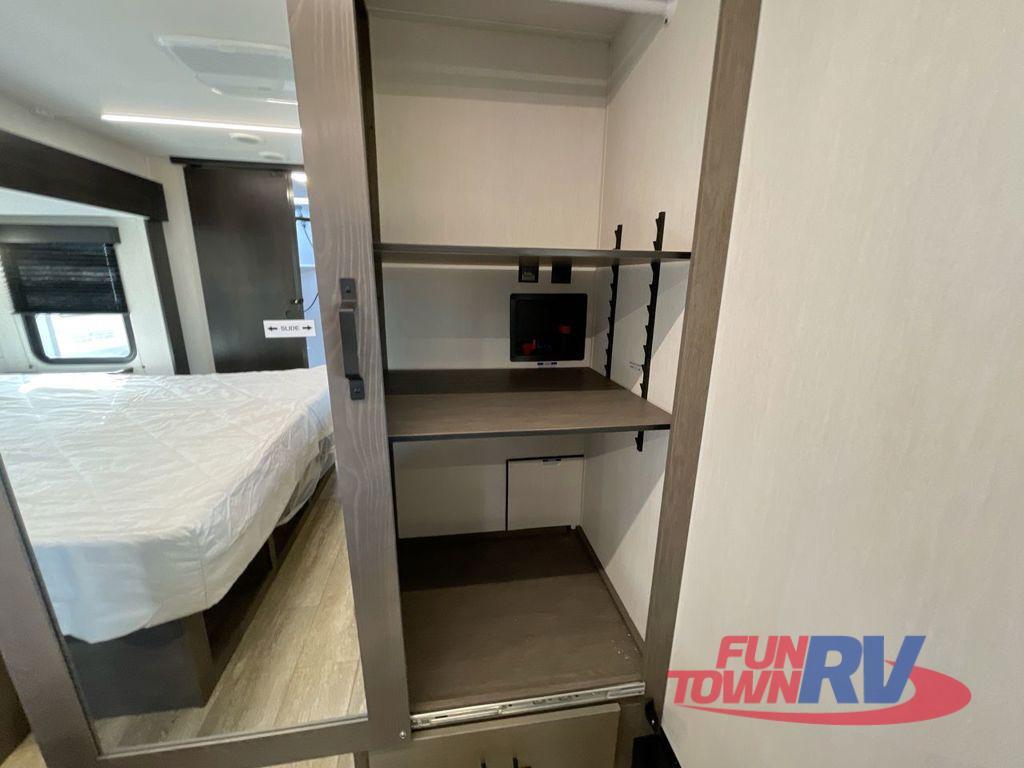 A photo of this 2025 Forest River RV Cherokee Arctic Wolf Suite 3800DECK