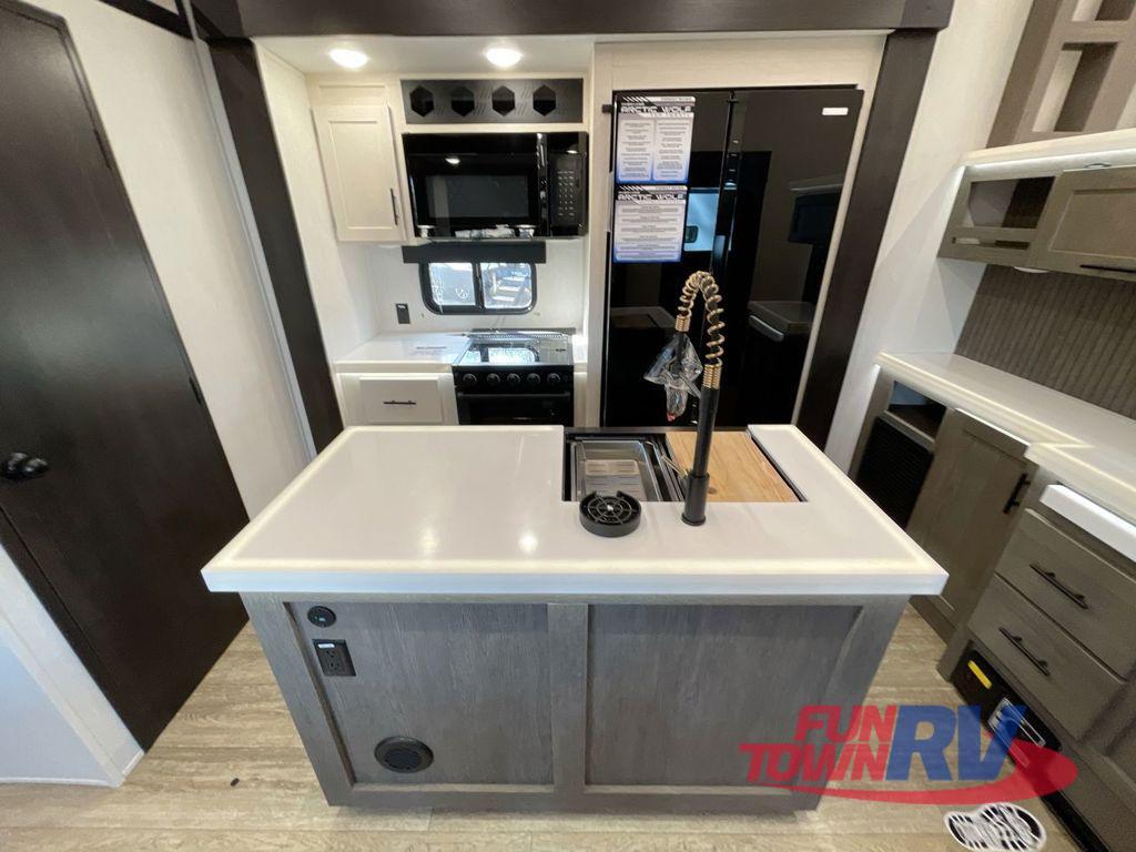 A photo of this 2025 Forest River RV Cherokee Arctic Wolf 3950SUITE