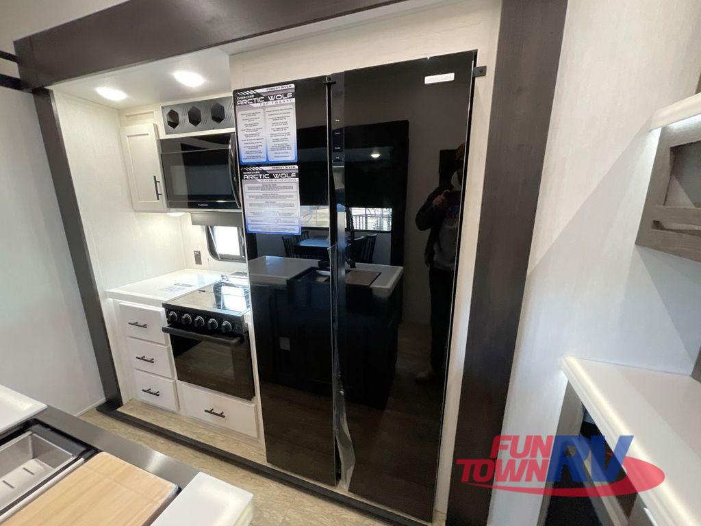 A photo of this 2025 Forest River RV Cherokee Arctic Wolf 3950SUITE