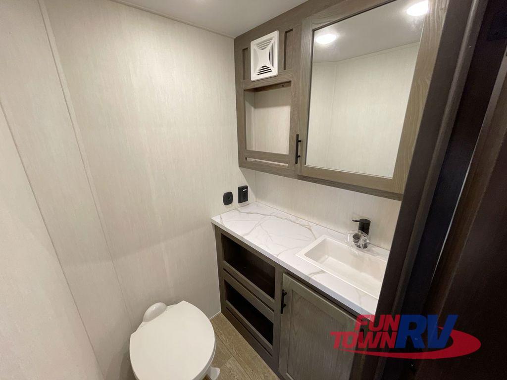 A photo of this 2025 Forest River RV Cherokee Arctic Wolf 3950SUITE