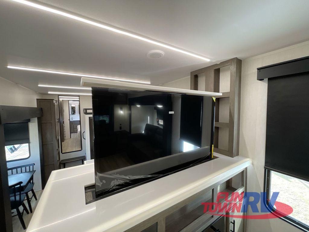 A photo of this 2025 Forest River RV Cherokee Arctic Wolf 3950SUITE