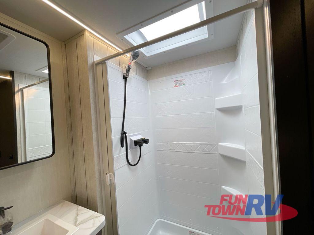 A photo of this 2025 Forest River RV Cherokee Arctic Wolf 3950SUITE