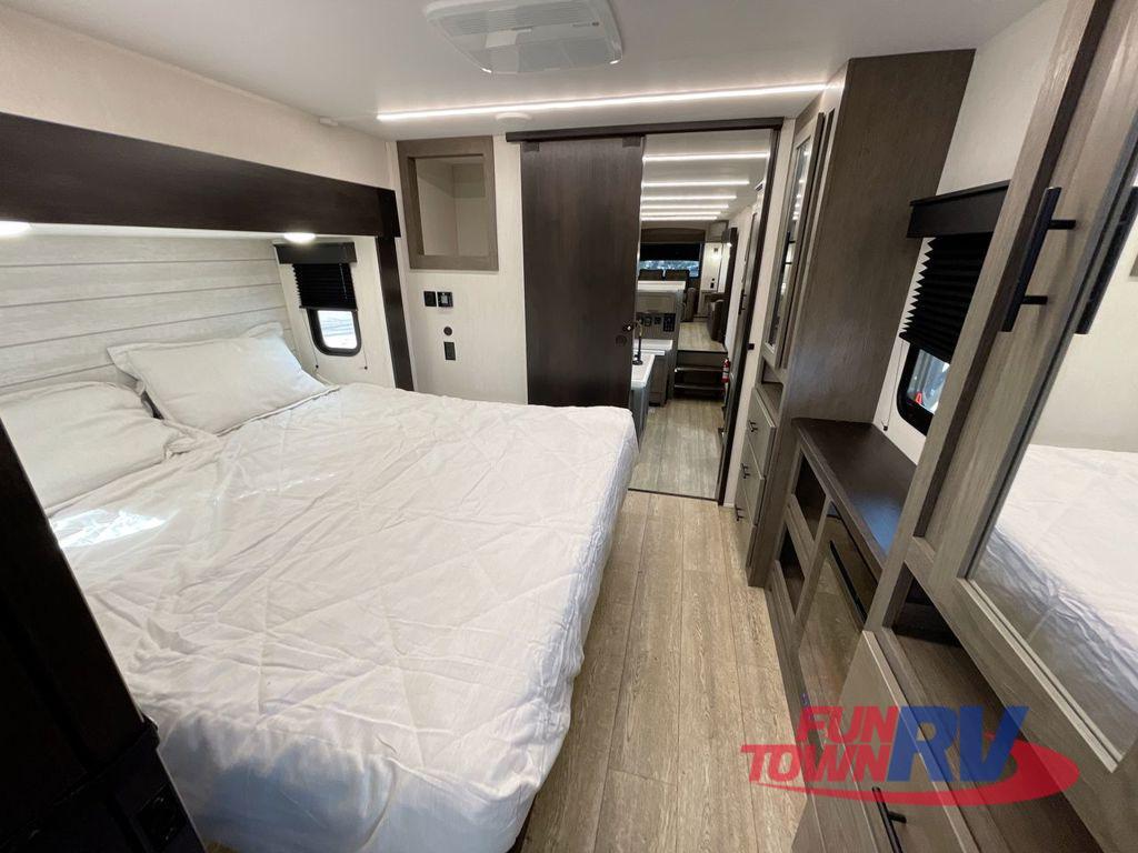 A photo of this 2025 Forest River RV Cherokee Arctic Wolf 3950SUITE