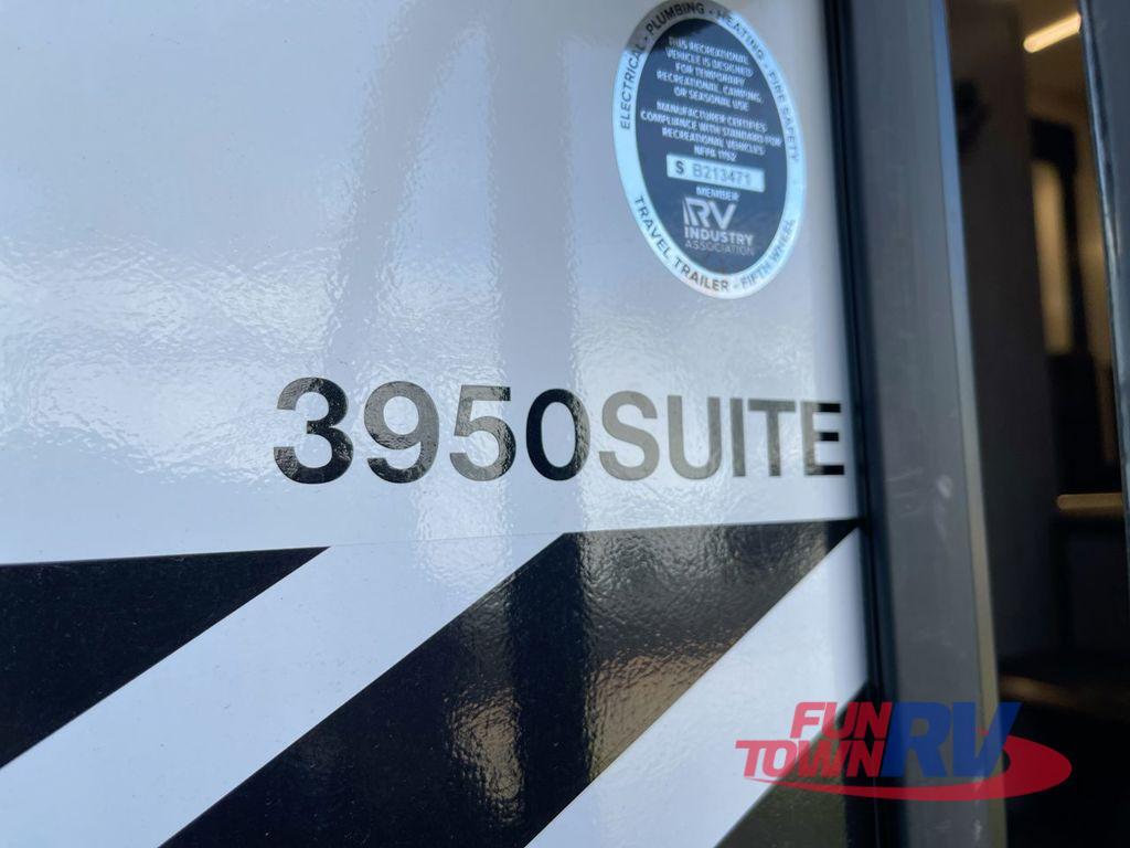 A photo of this 2025 Forest River RV Cherokee Arctic Wolf 3950SUITE