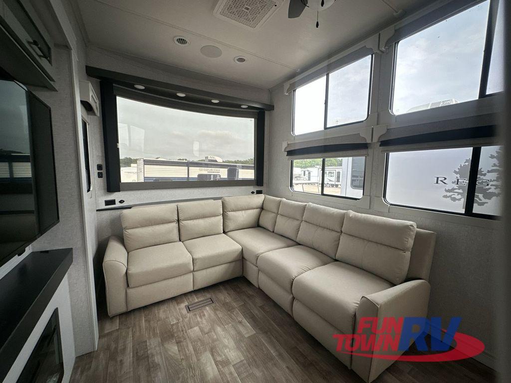 A photo of this 2025 Redwood RV Regency 3951BAM