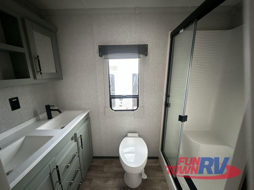 A photo of this 2025 Redwood RV Regency 3951BAM