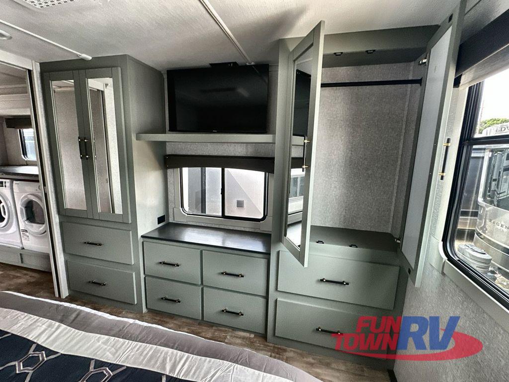 A photo of this 2025 Redwood RV Regency 3951BAM