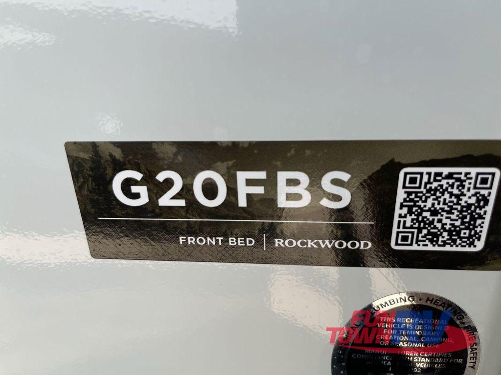 A photo of this 2026 Forest River RV Rockwood GEO Pro G20FBS