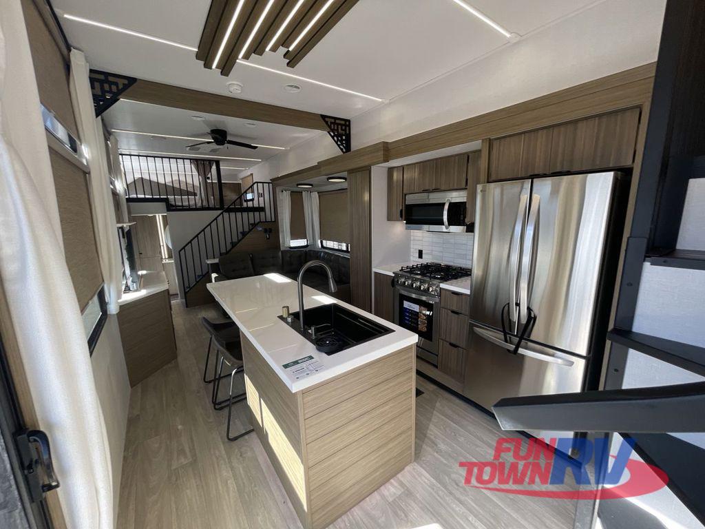 A photo of this 2026 Forest River RV Wildwood Grand Lodge 42ZEN