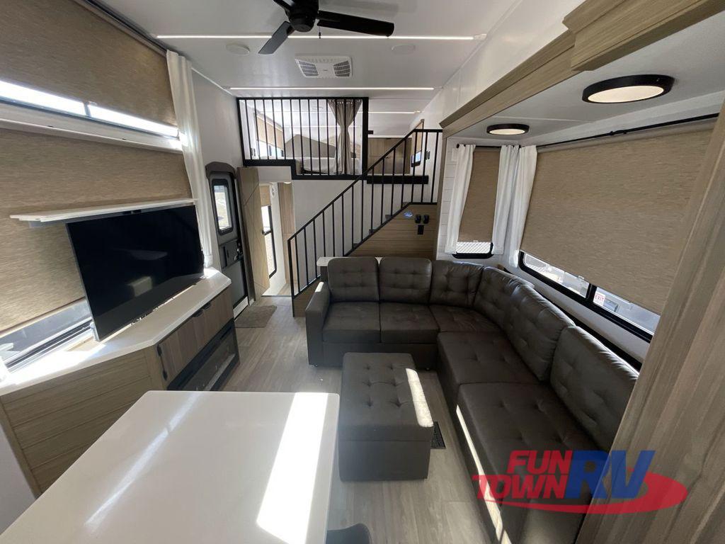 A photo of this 2026 Forest River RV Wildwood Grand Lodge 42ZEN