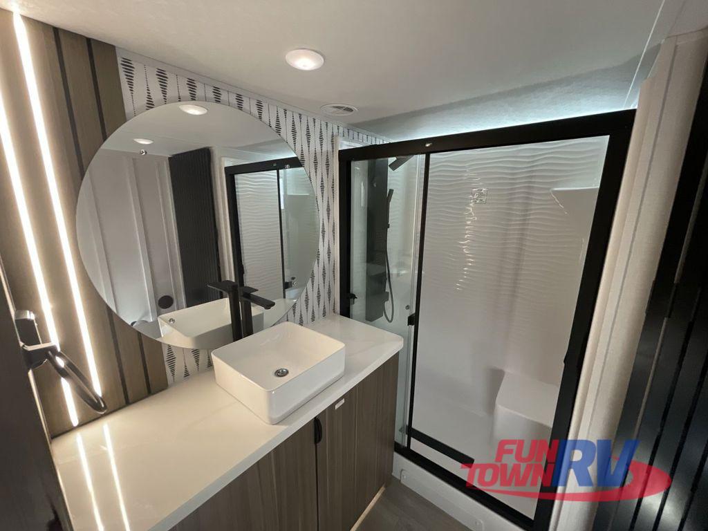 A photo of this 2026 Forest River RV Wildwood Grand Lodge 42ZEN