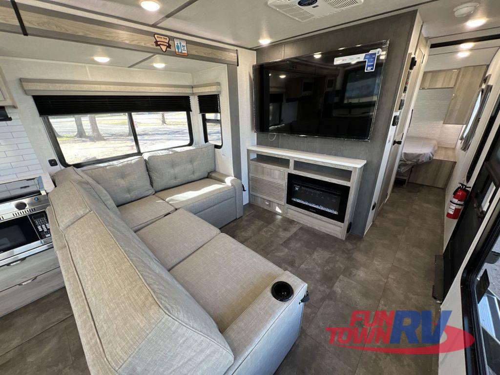 A photo of this 2025 Forest River RV Wildwood FSX 269VC