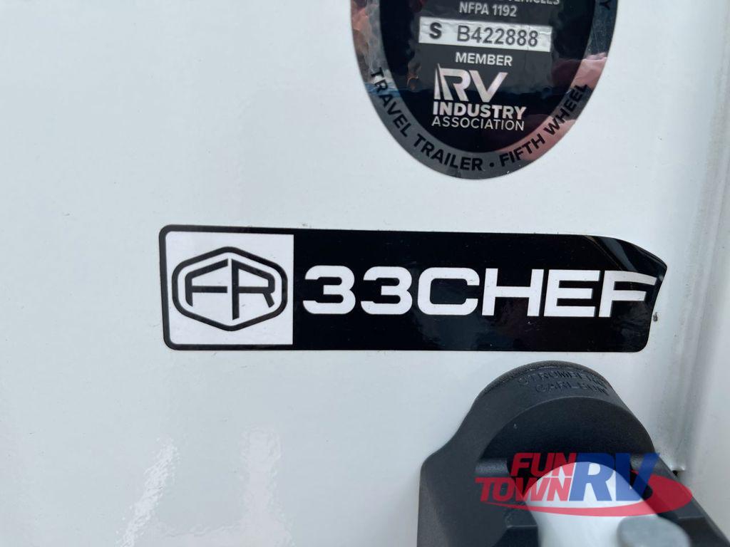 A photo of this 2026 Forest River RV Cardinal 33CHEF
