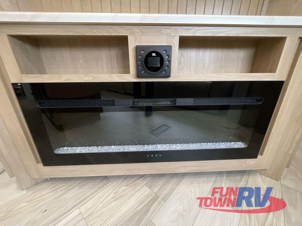 A photo of this 2026 Forest River RV Sandpiper 3844QUAD