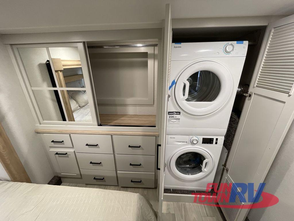 A photo of this 2026 Forest River RV Sandpiper 3844QUAD
